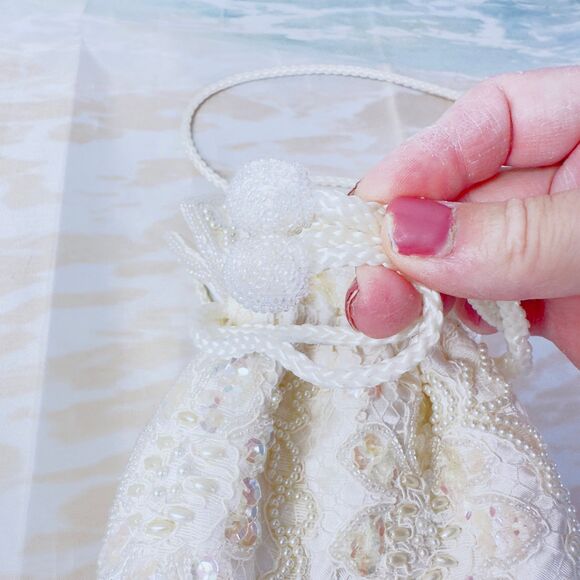 Beaded Drawstring Purse - Picture 7 of 12